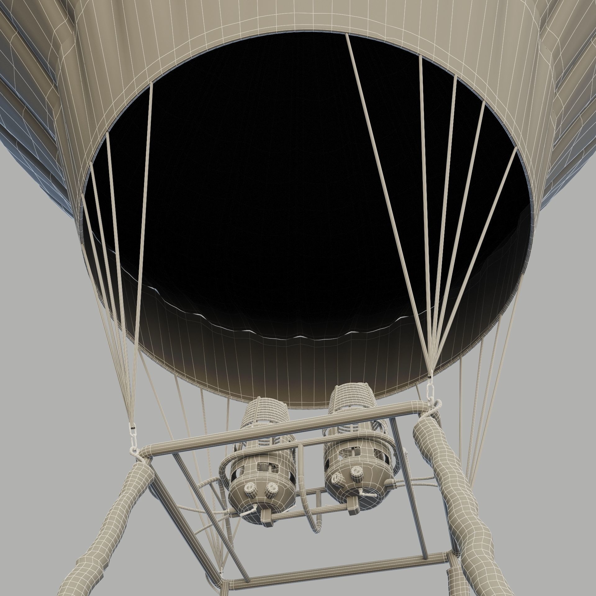 Hot Air Balloon 3D model_28