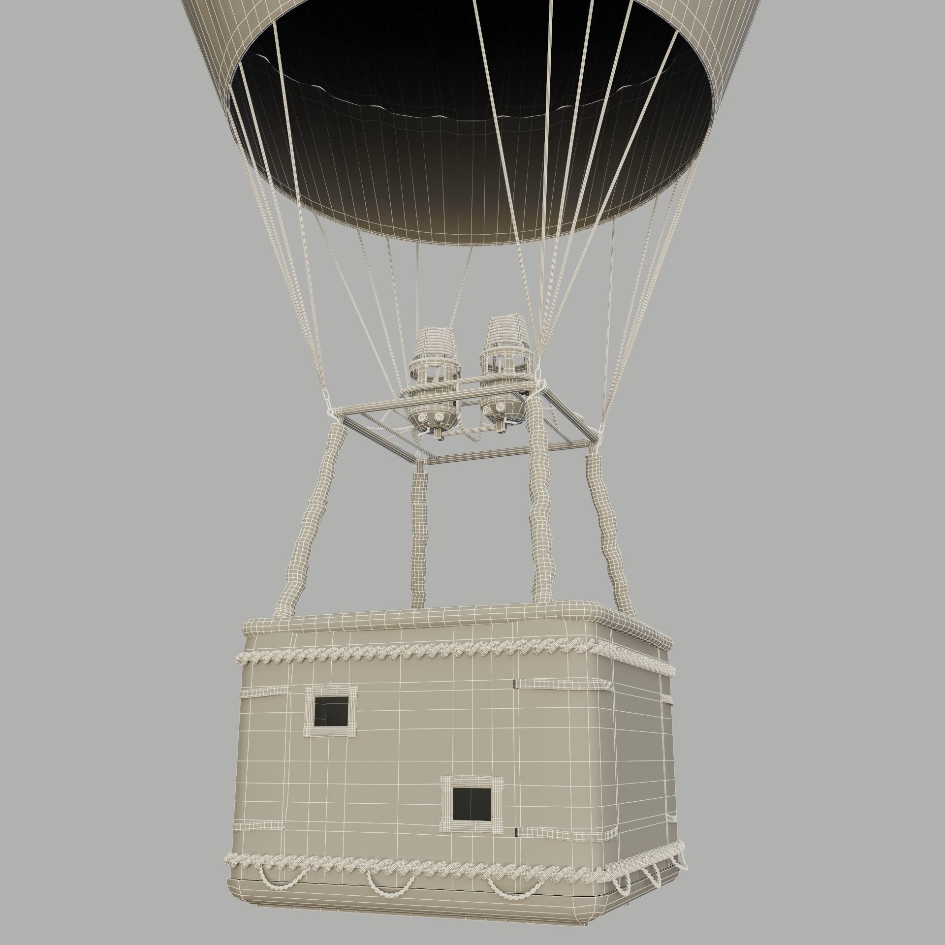 Hot Air Balloon 3D model_20