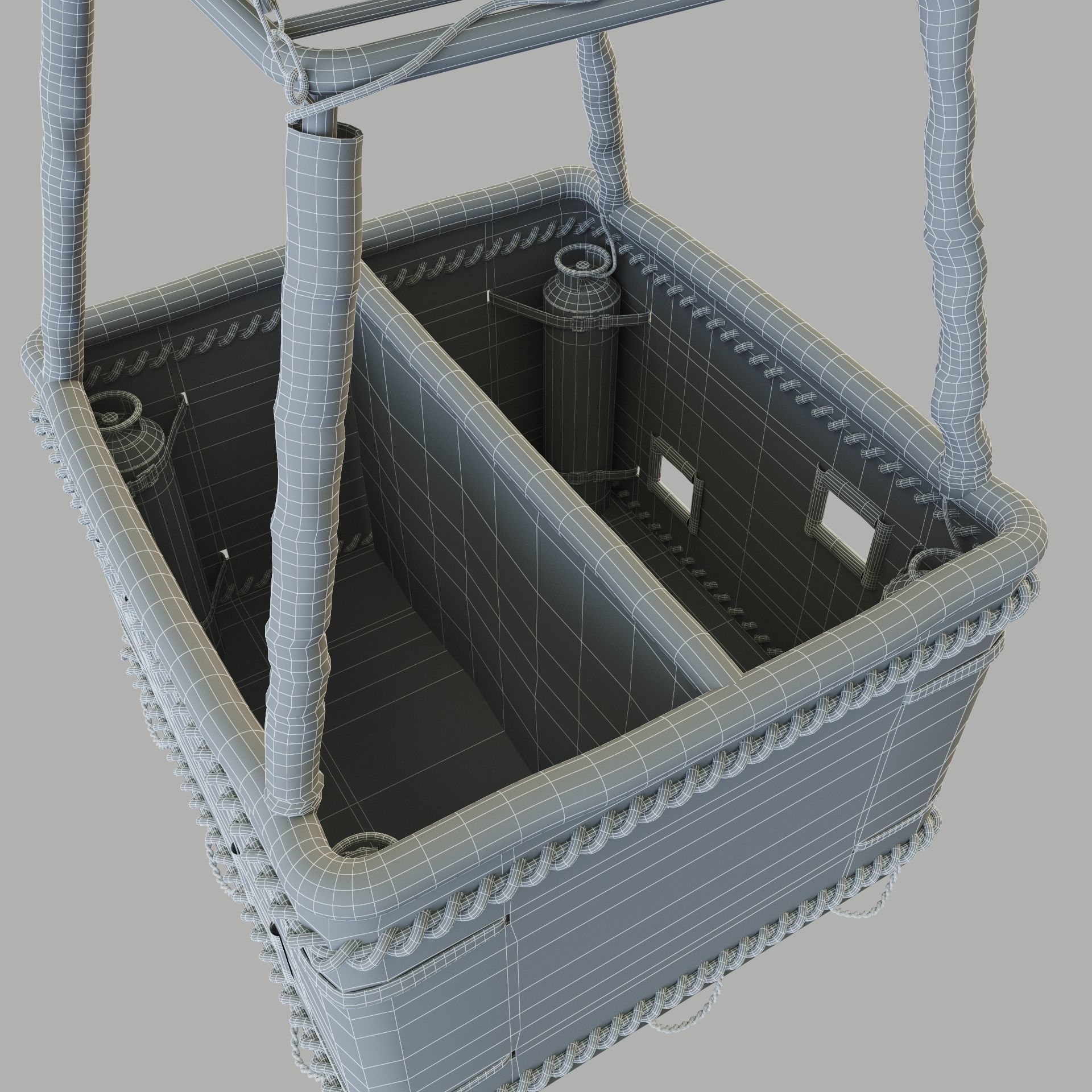 Hot Air Balloon 3D model_25