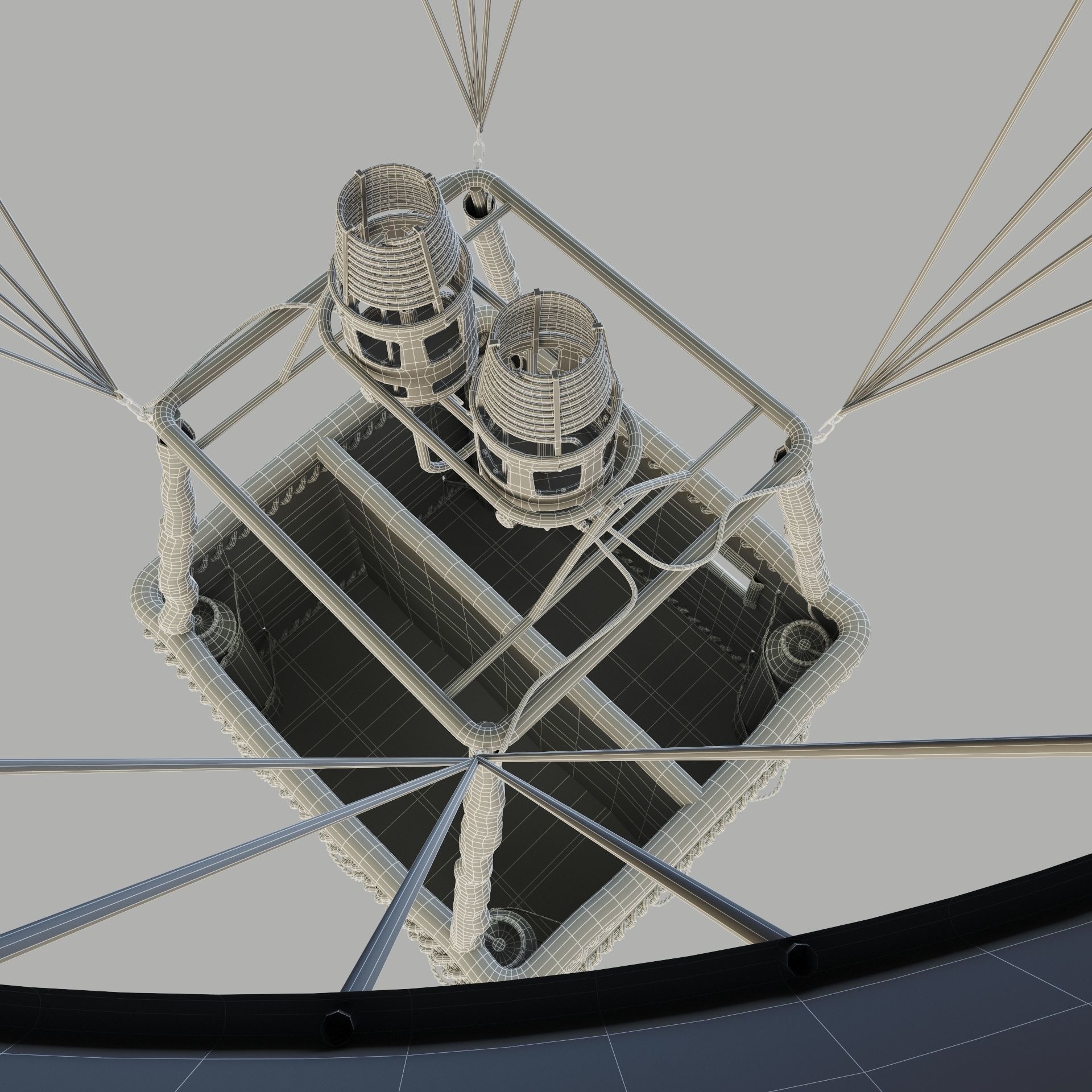 Hot Air Balloon 3D model_29