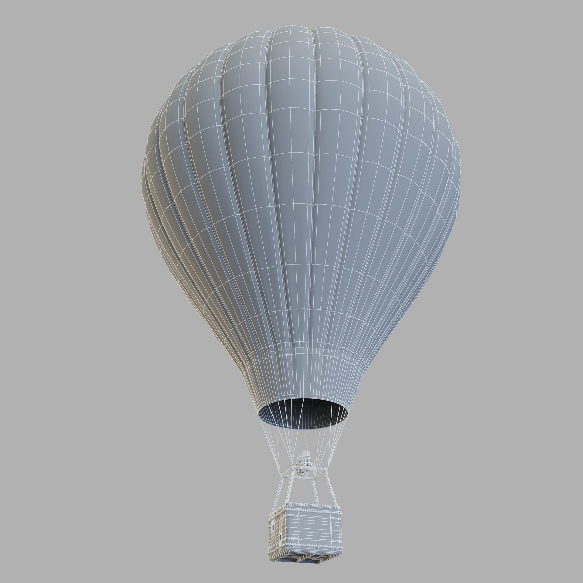 Hot Air Balloon 3D model_16