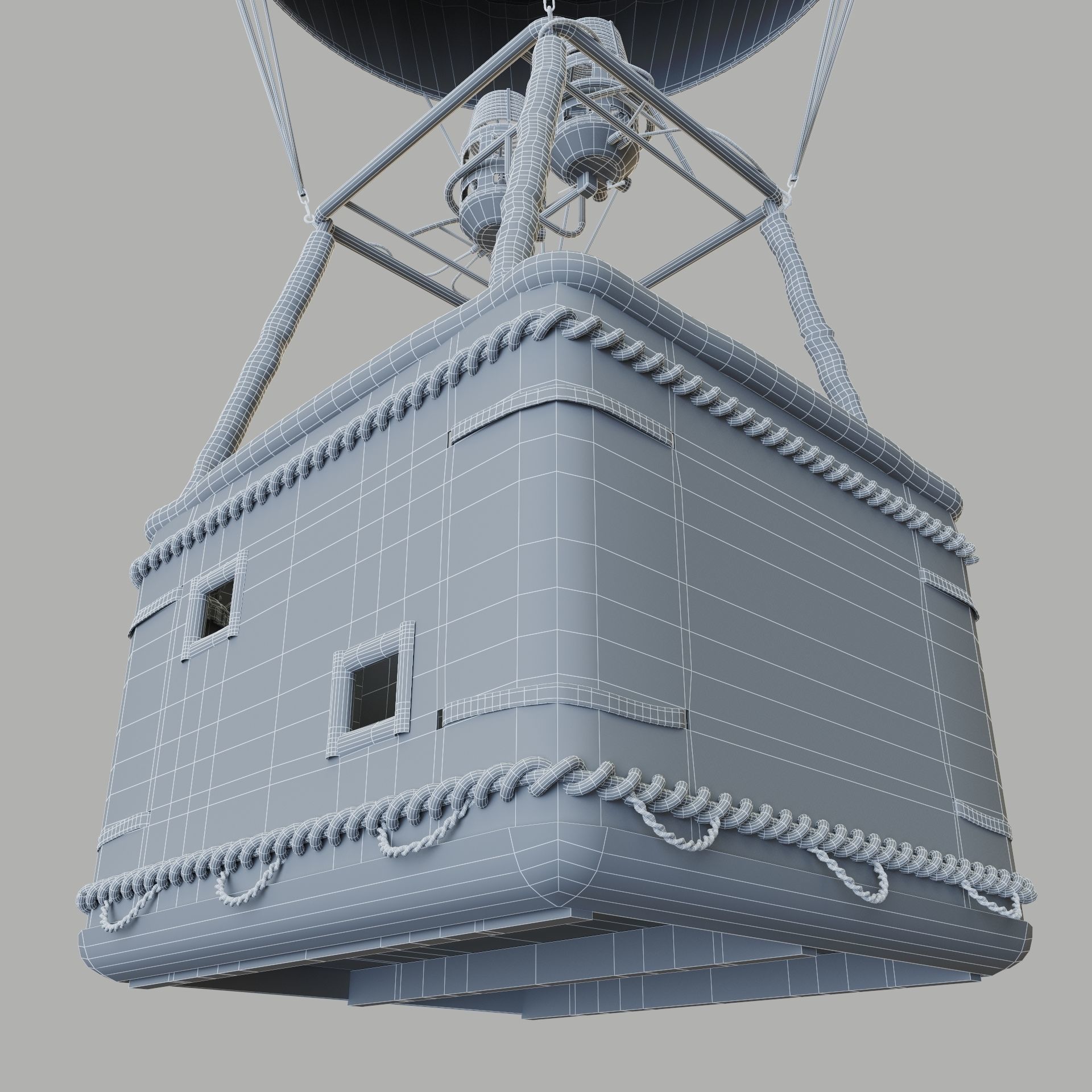 Hot Air Balloon 3D model_23