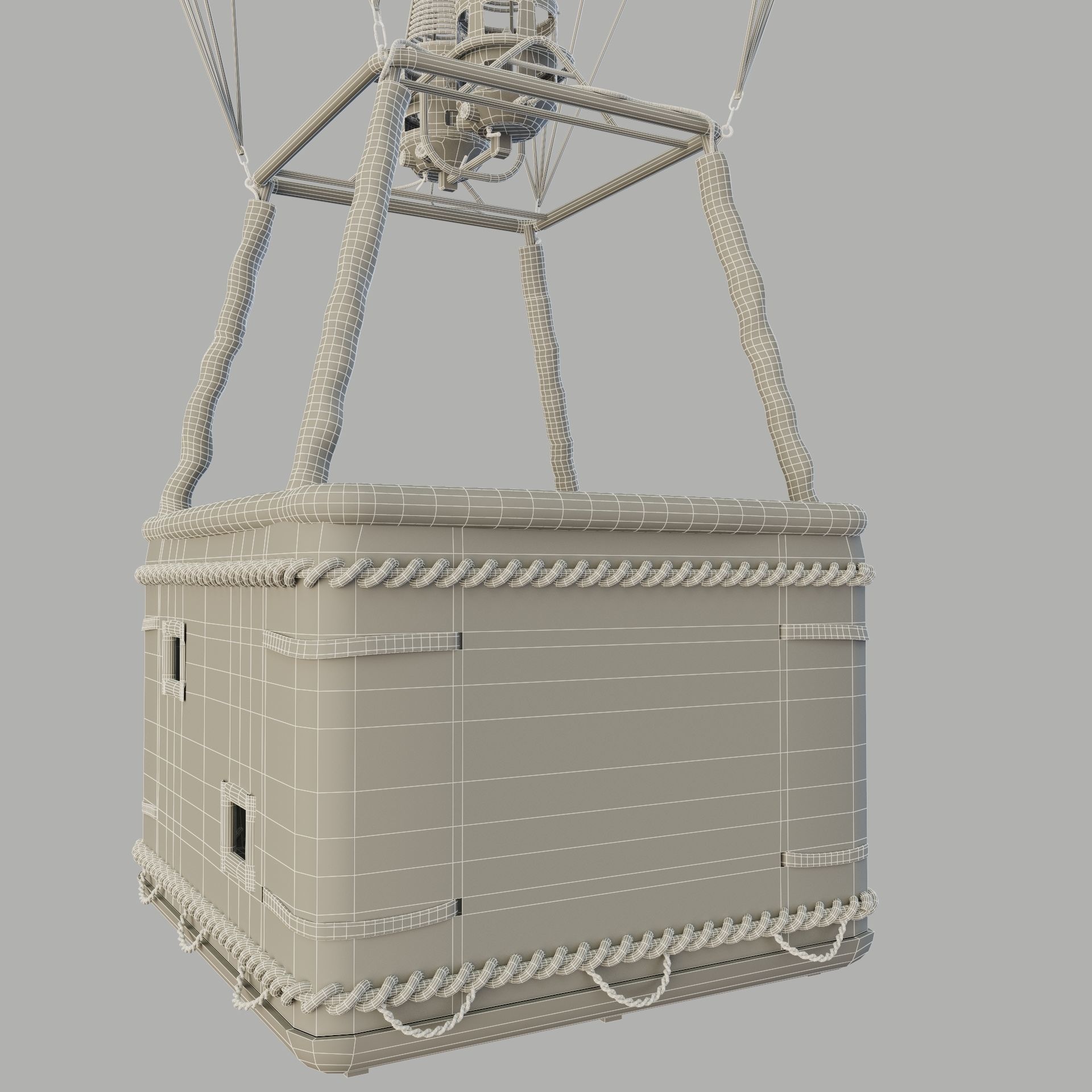 Hot Air Balloon 3D model_21