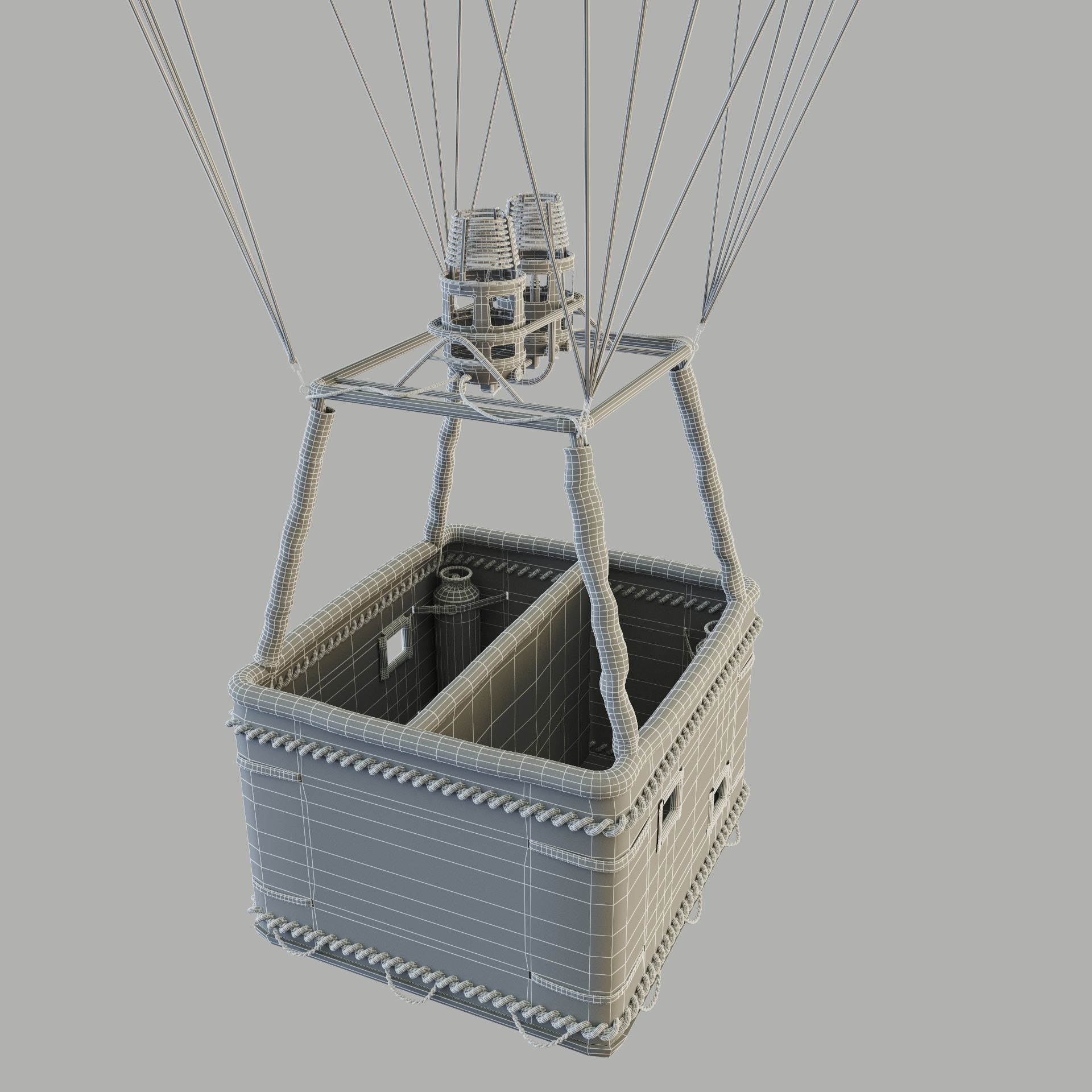 Hot Air Balloon 3D model_26