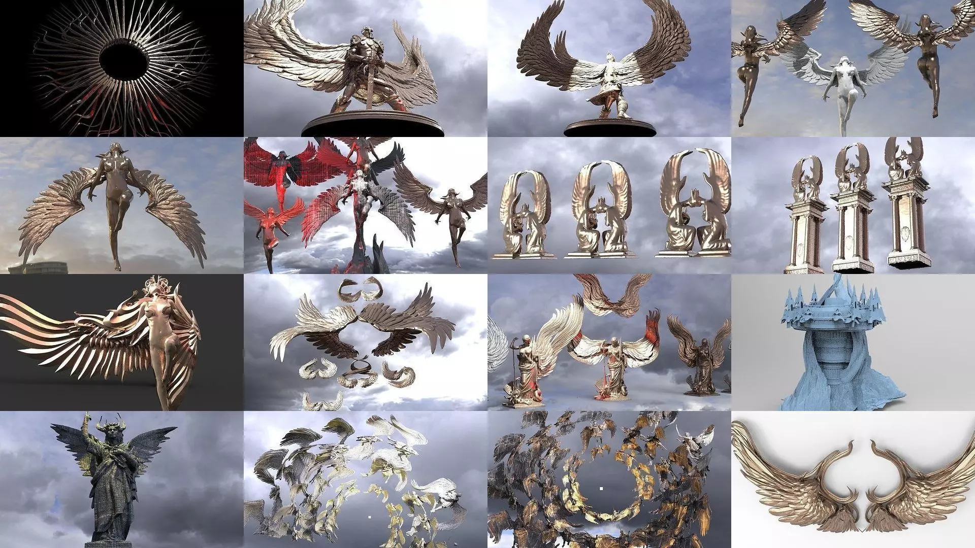 Holy Heavens sculpture collection _0