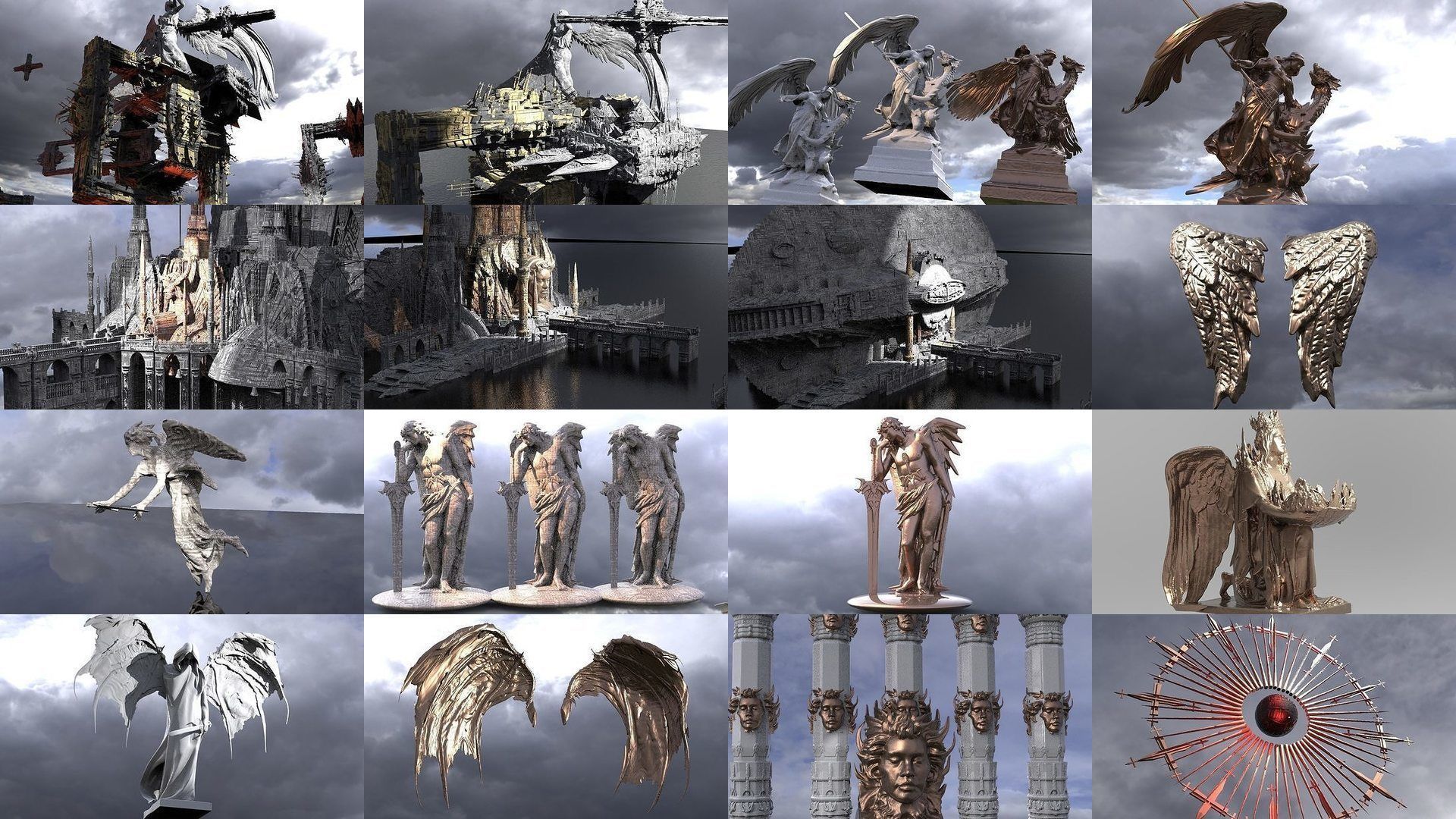 Holy Heavens sculpture collection _3