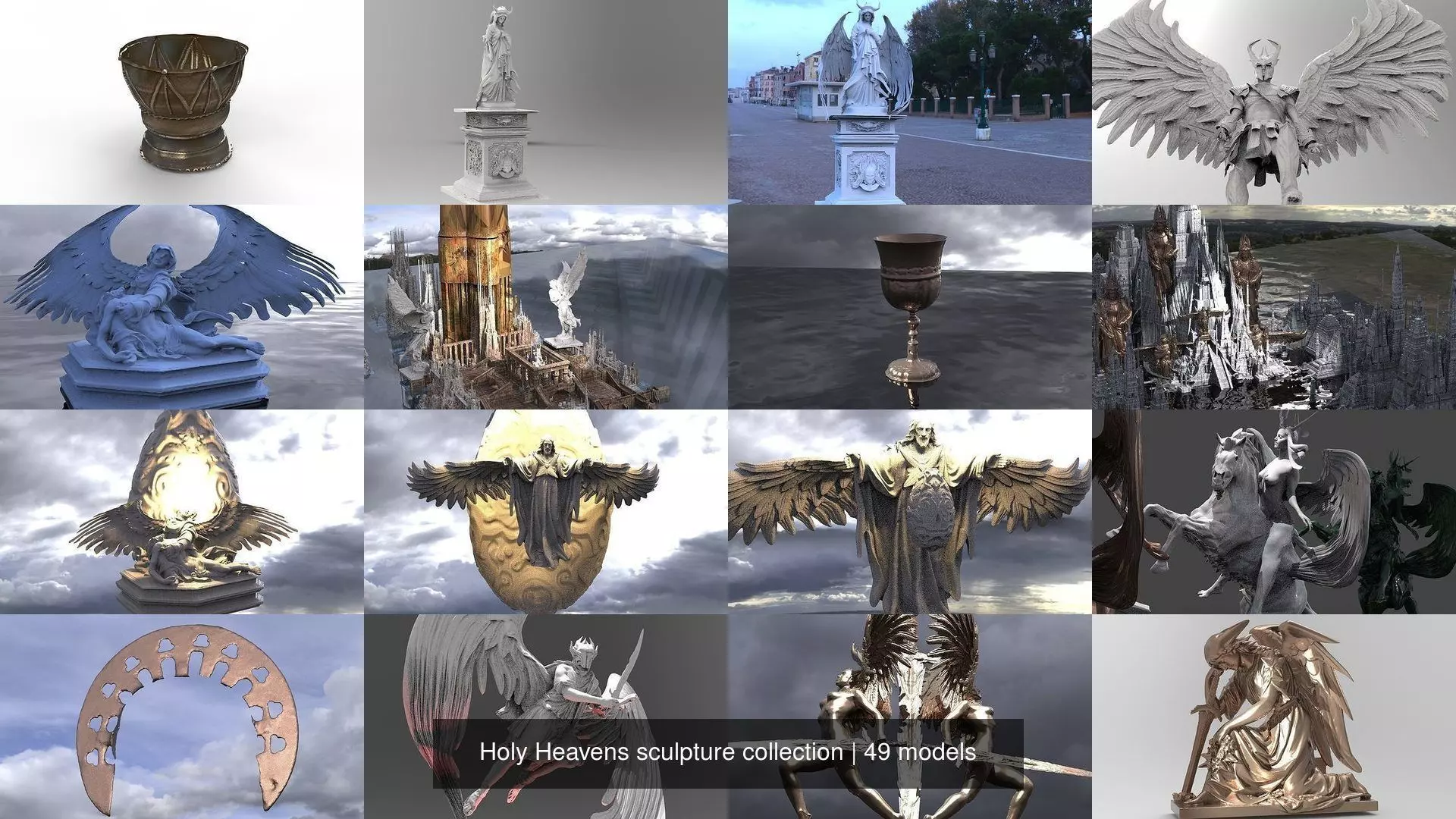 Holy Heavens sculpture collection _1
