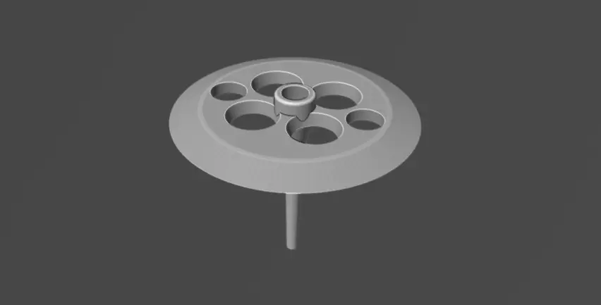 Pop Bumper Skirt Pinball 3D Model 3D print model