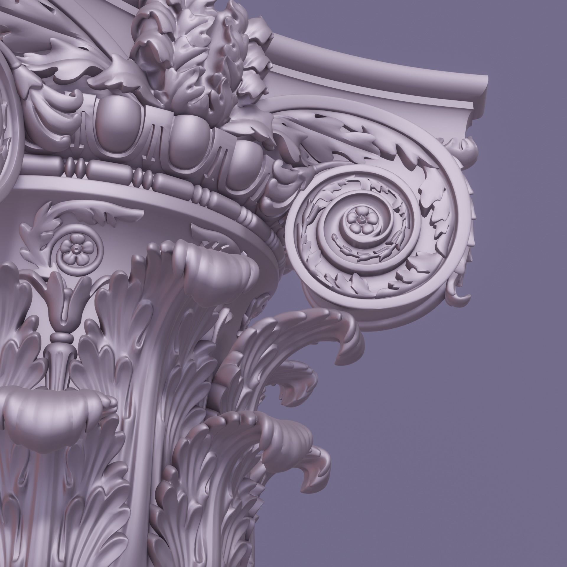 composite column 3D print model_2