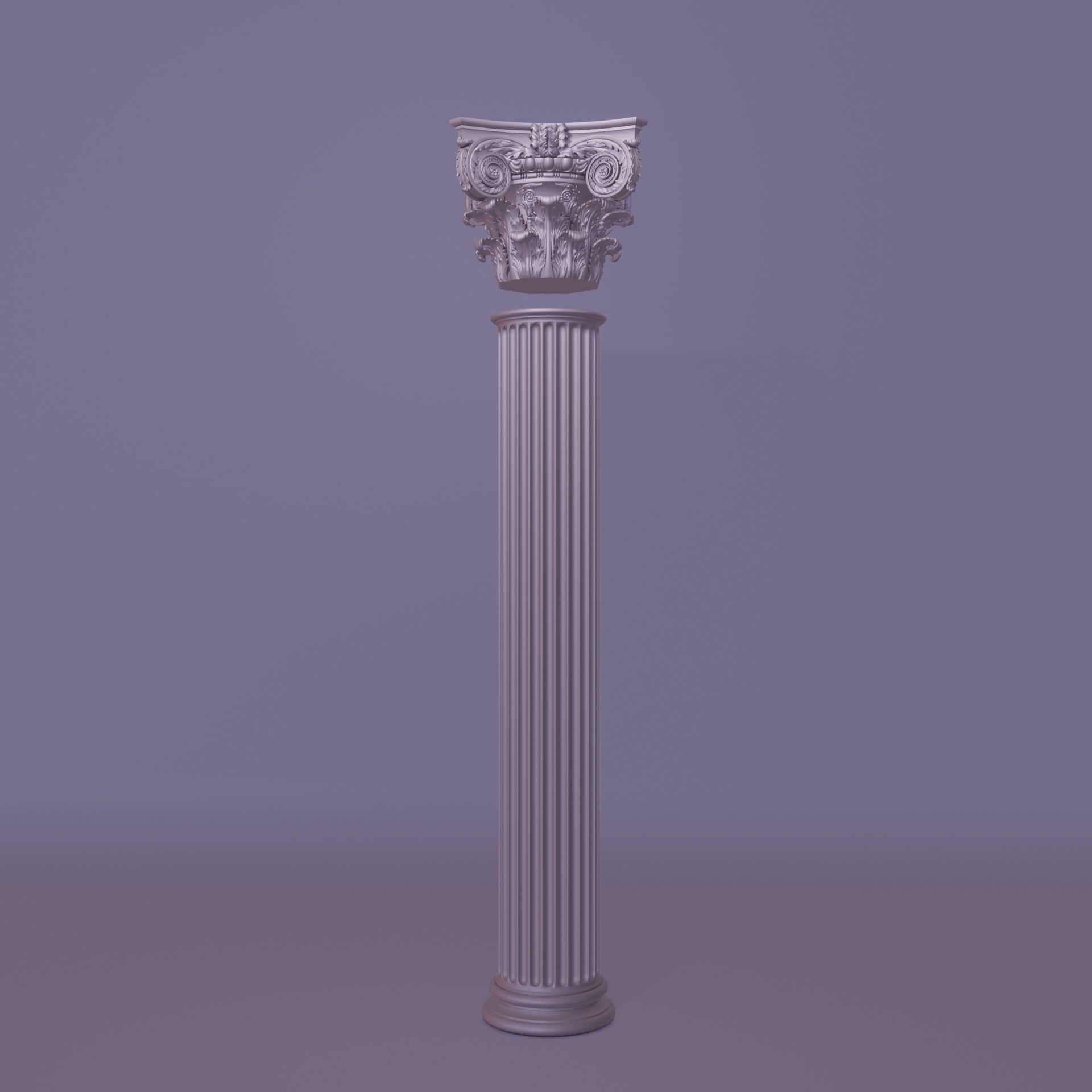 composite column 3D print model_5