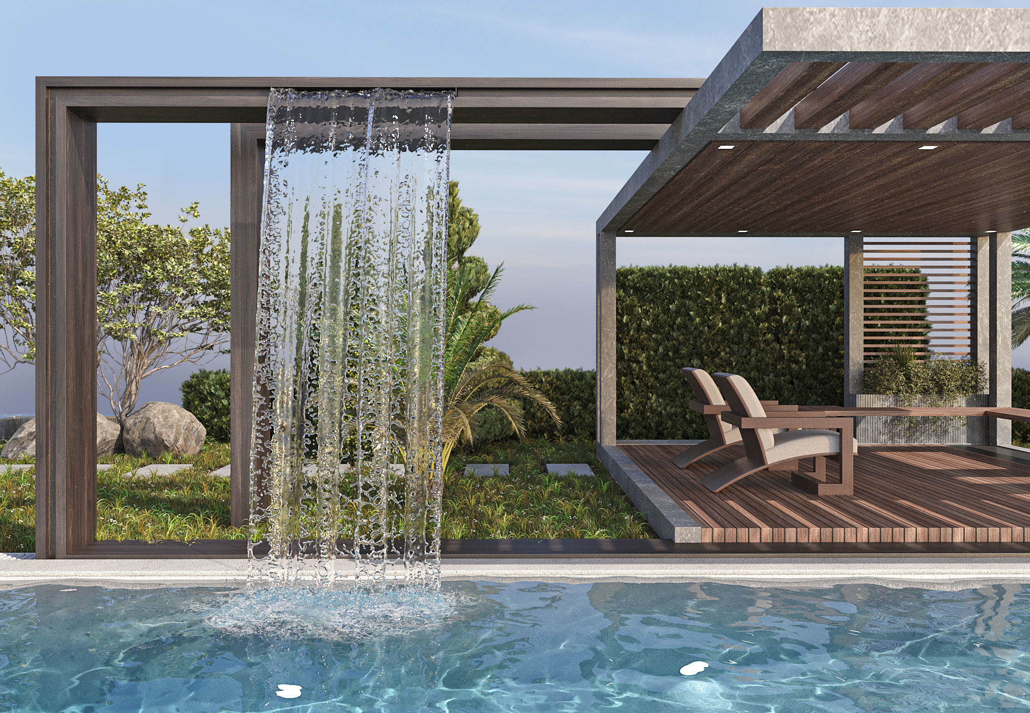 Swimming Pool 10 3D model_4