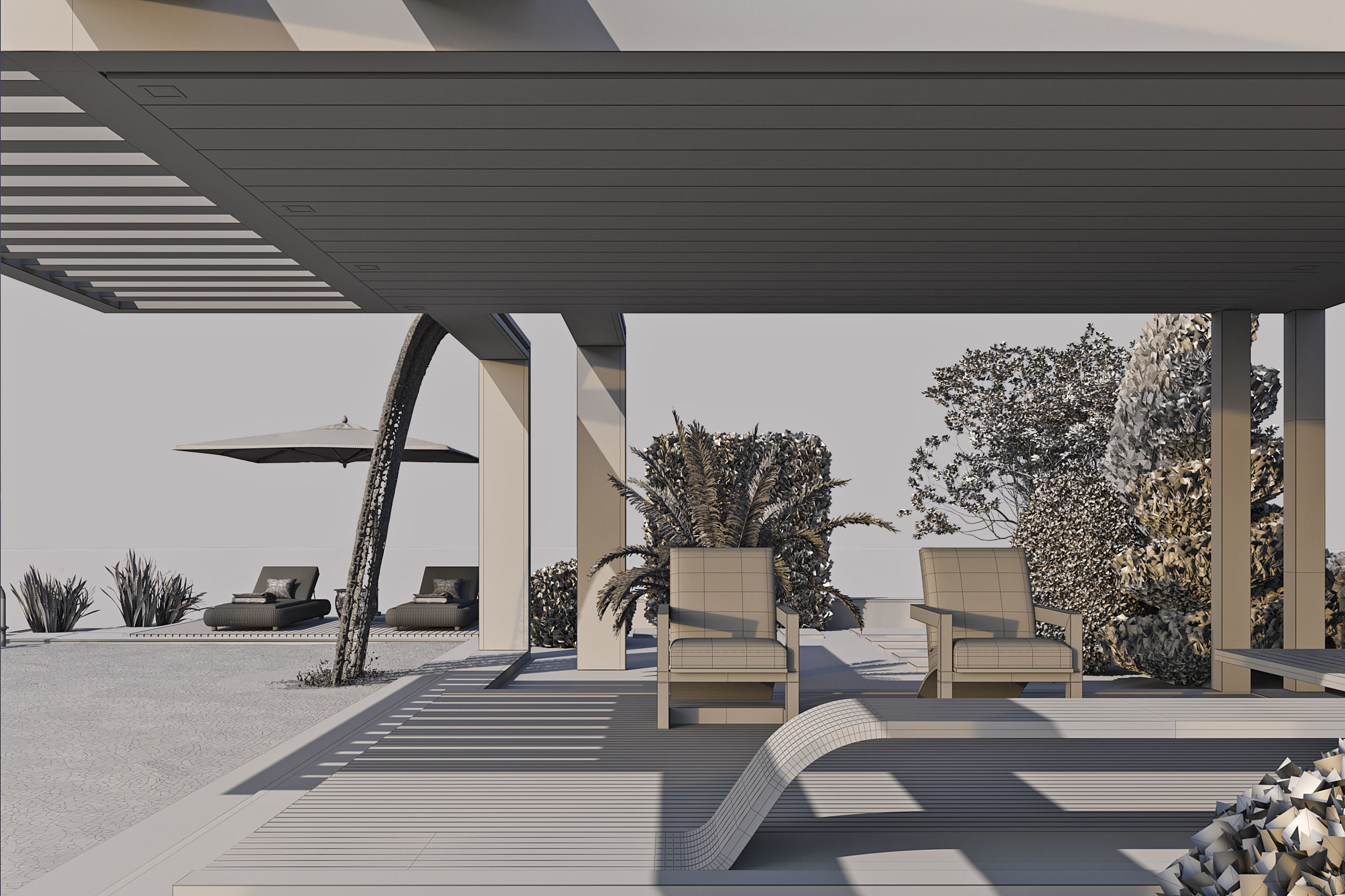 Swimming Pool 10 3D model_14