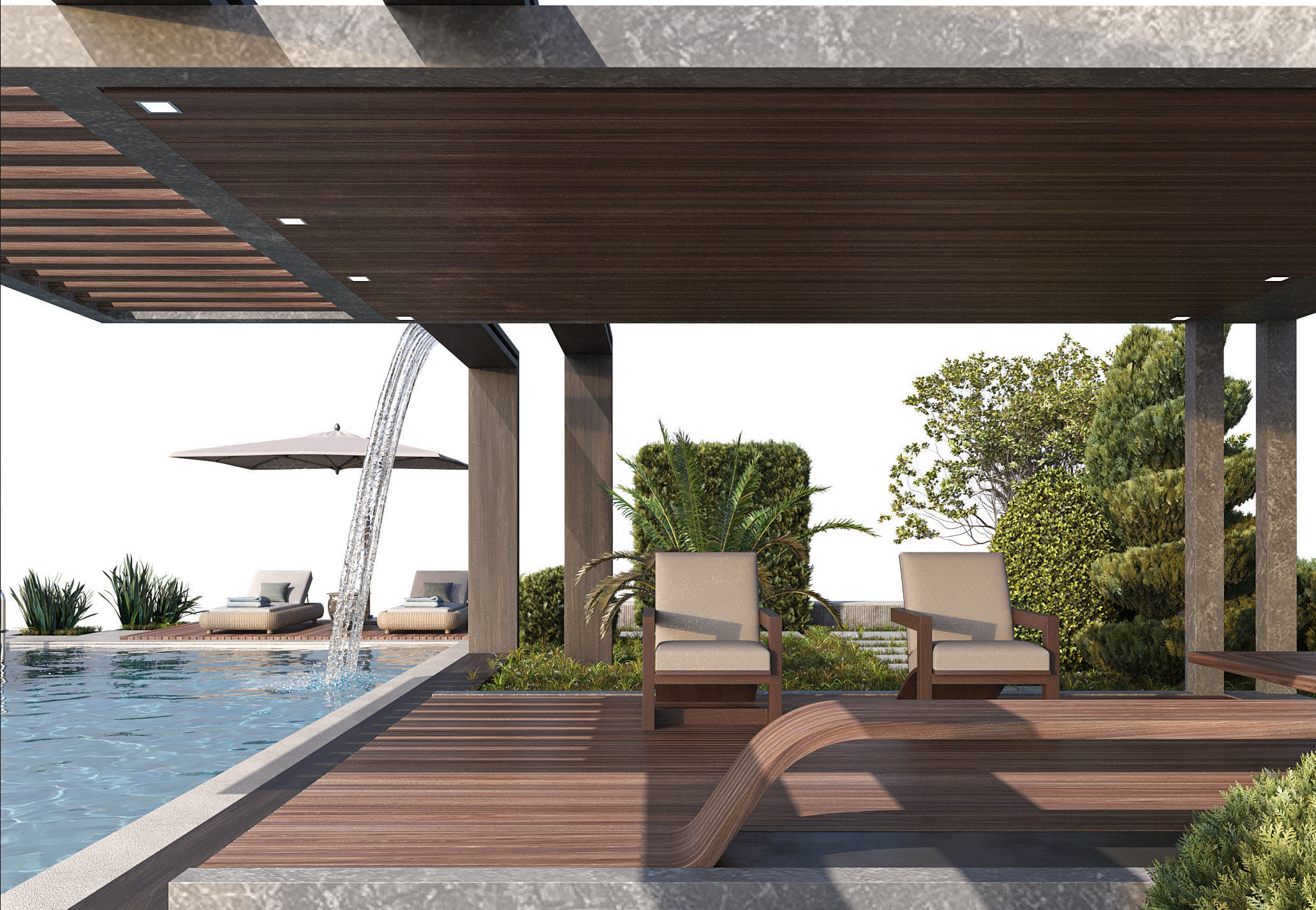 Swimming Pool 10 3D model_7