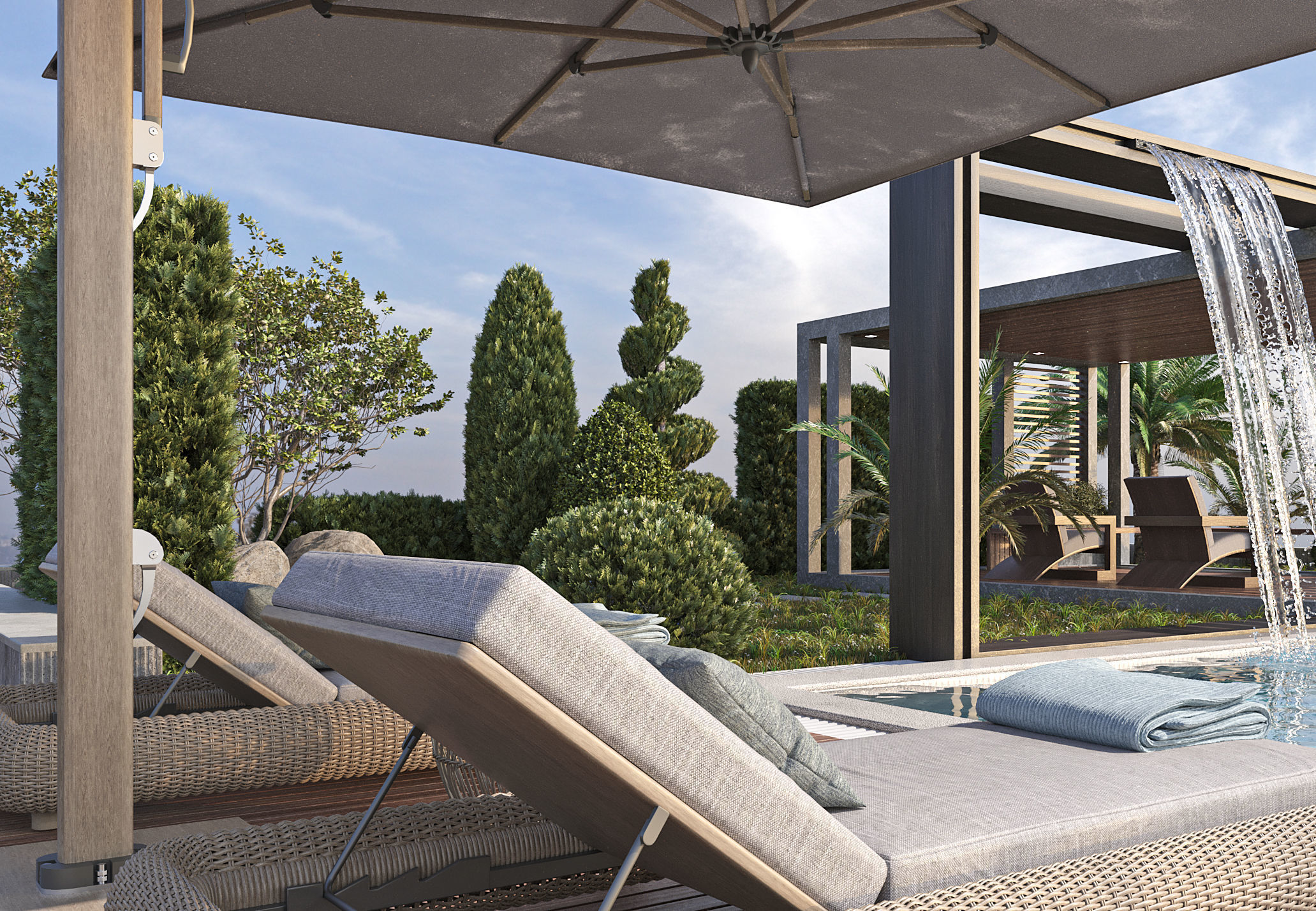 Swimming Pool 10 3D model_9