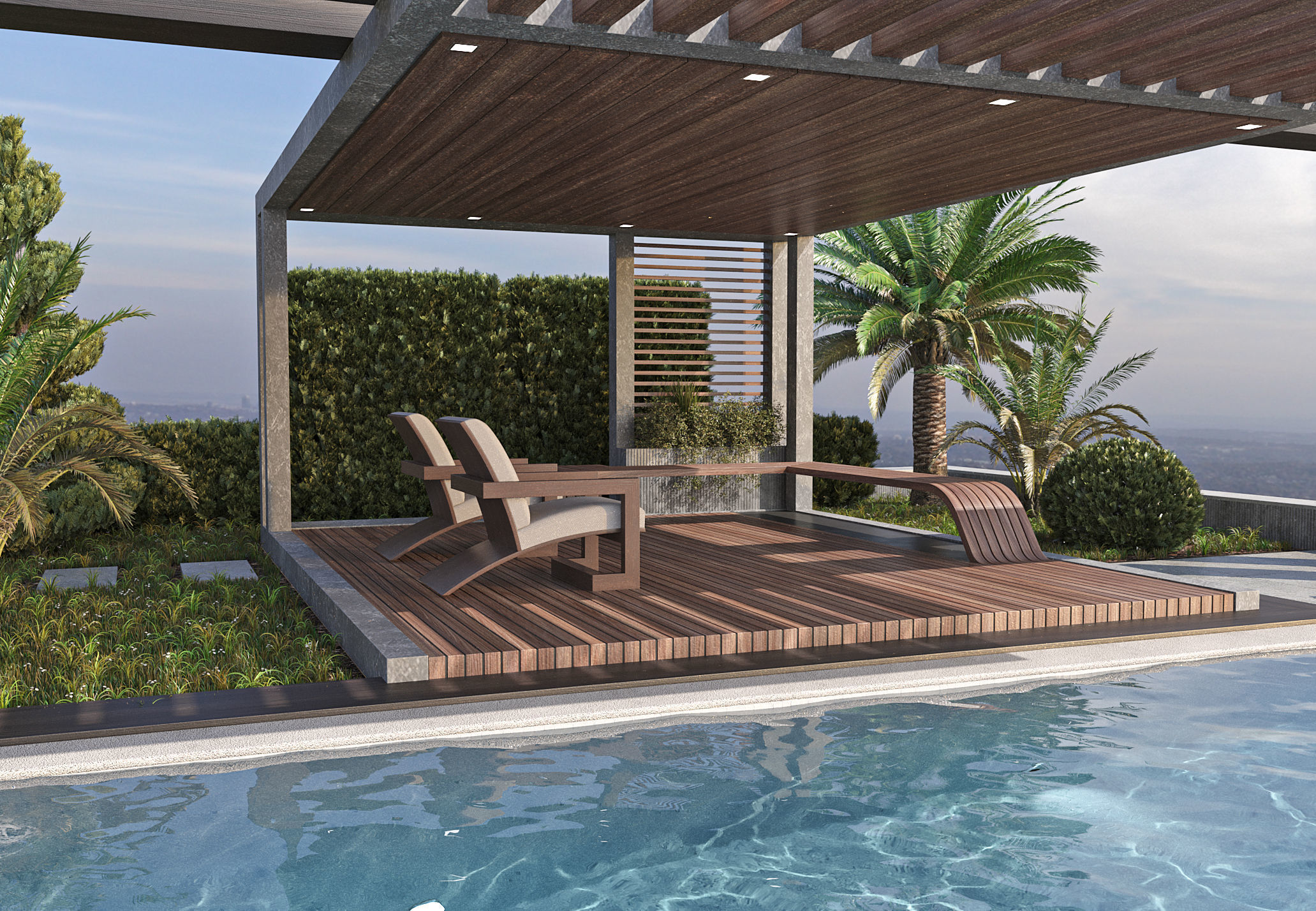 Swimming Pool 10 3D model_10