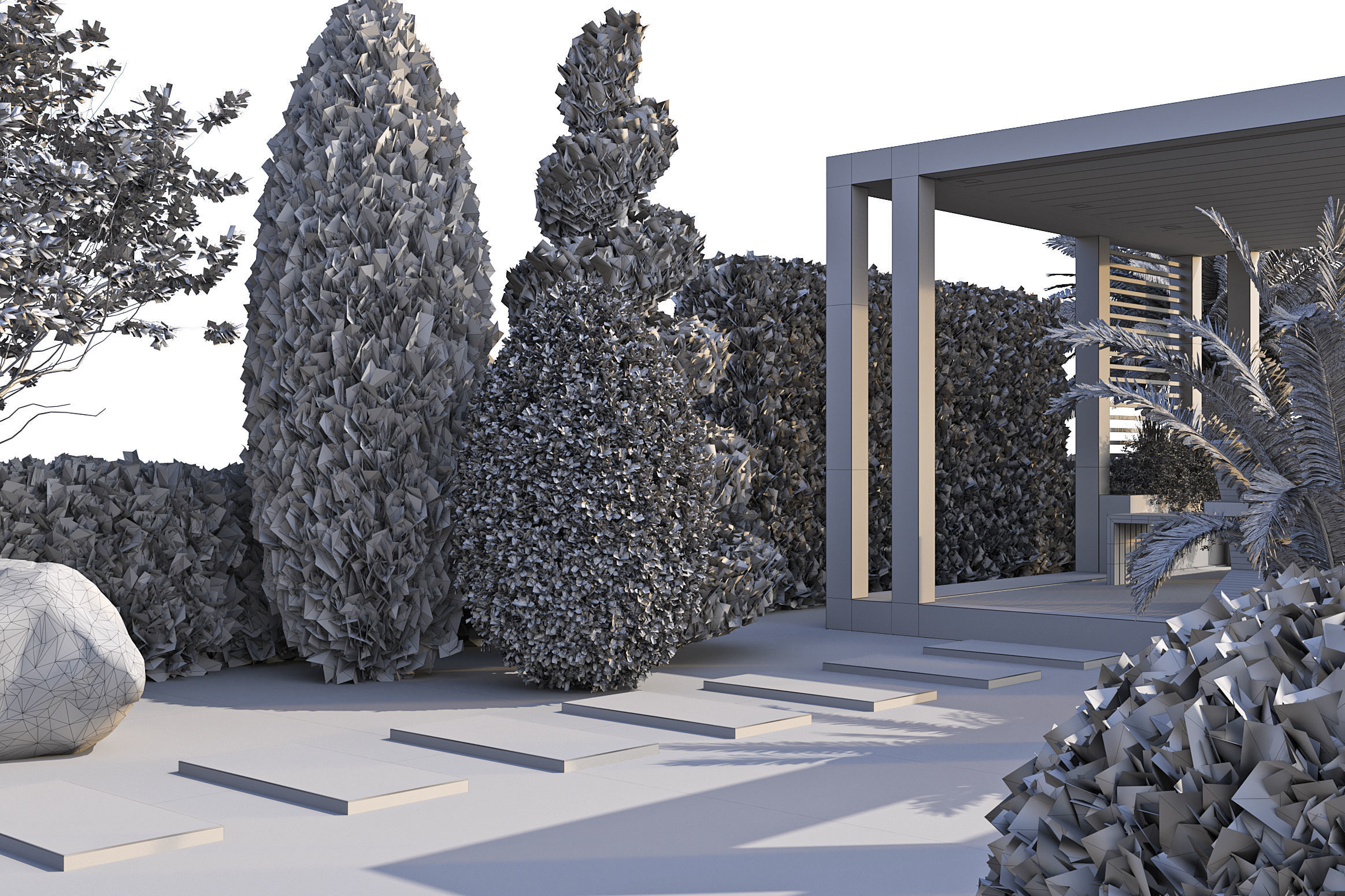 Swimming Pool 10 3D model_16