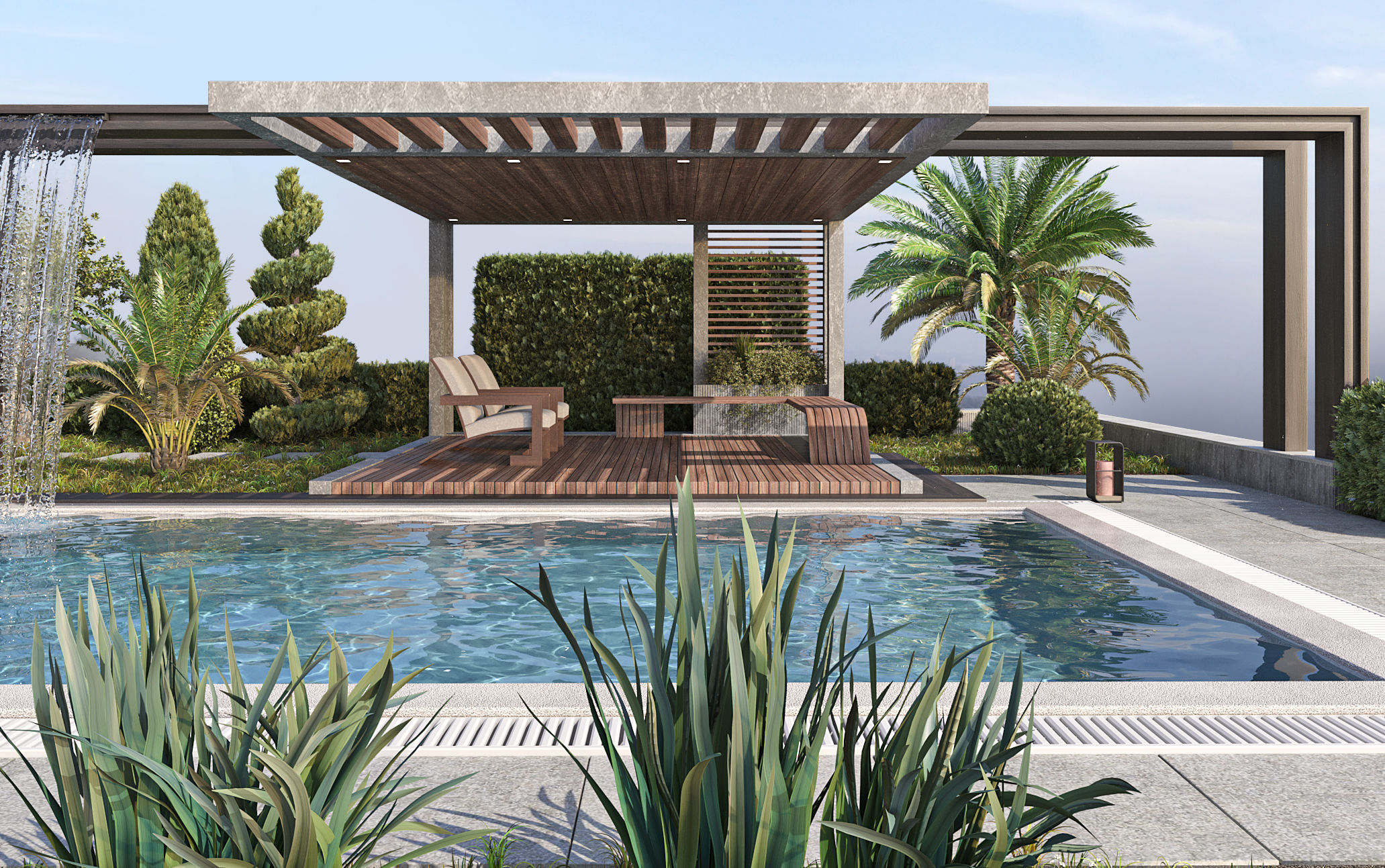 Swimming Pool 10 3D model_3