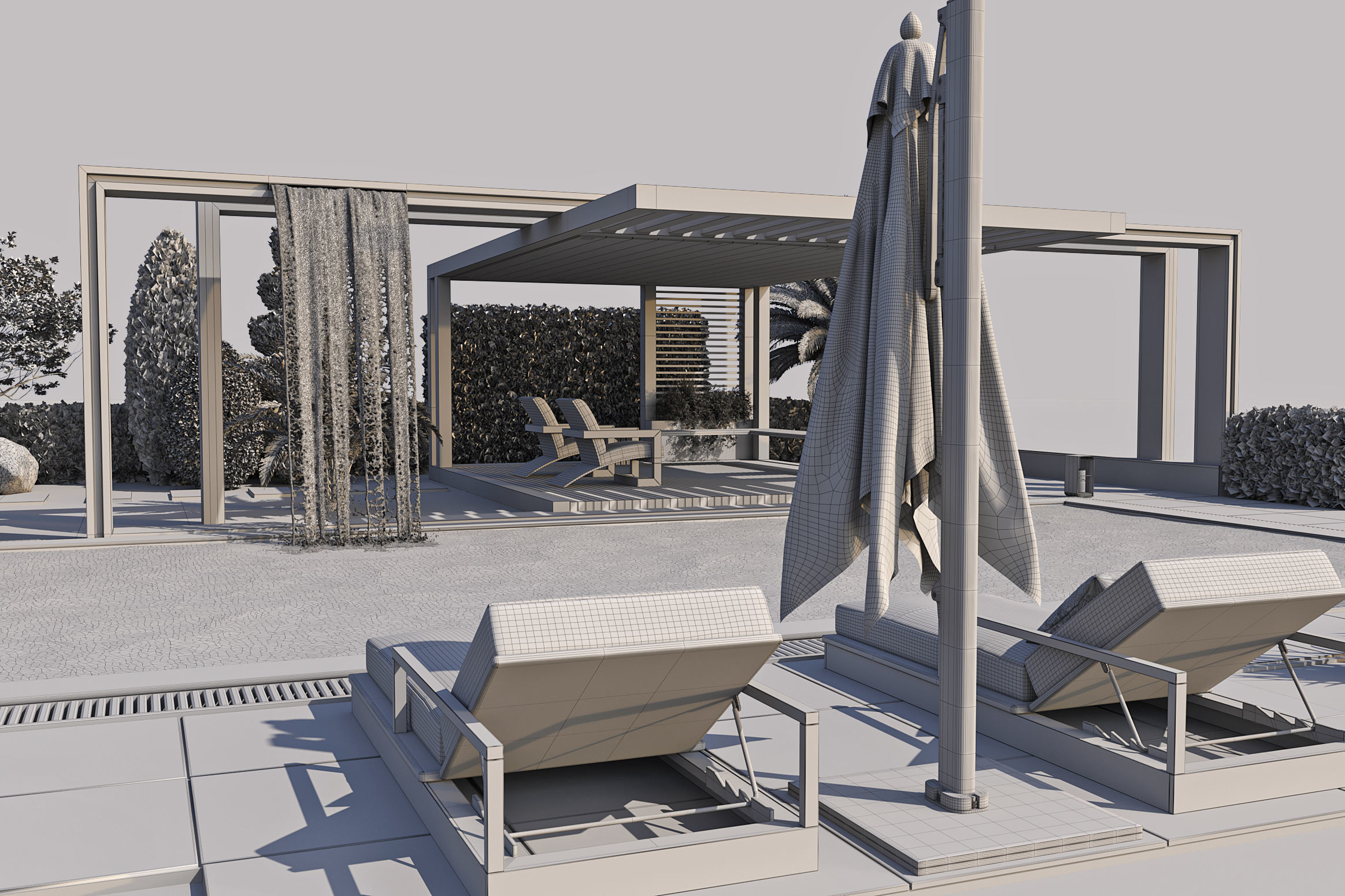 Swimming Pool 10 3D model_15