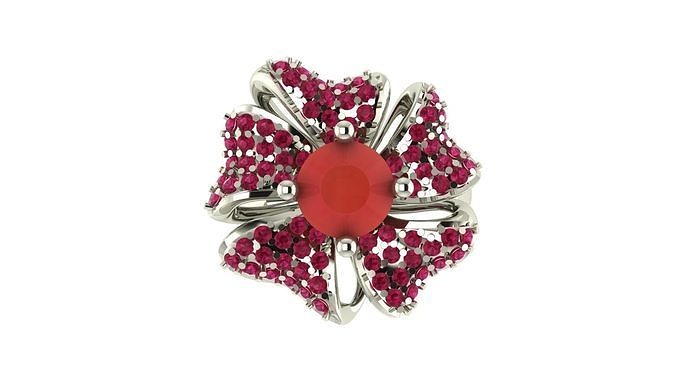 Ladies Ring 386 3D print model