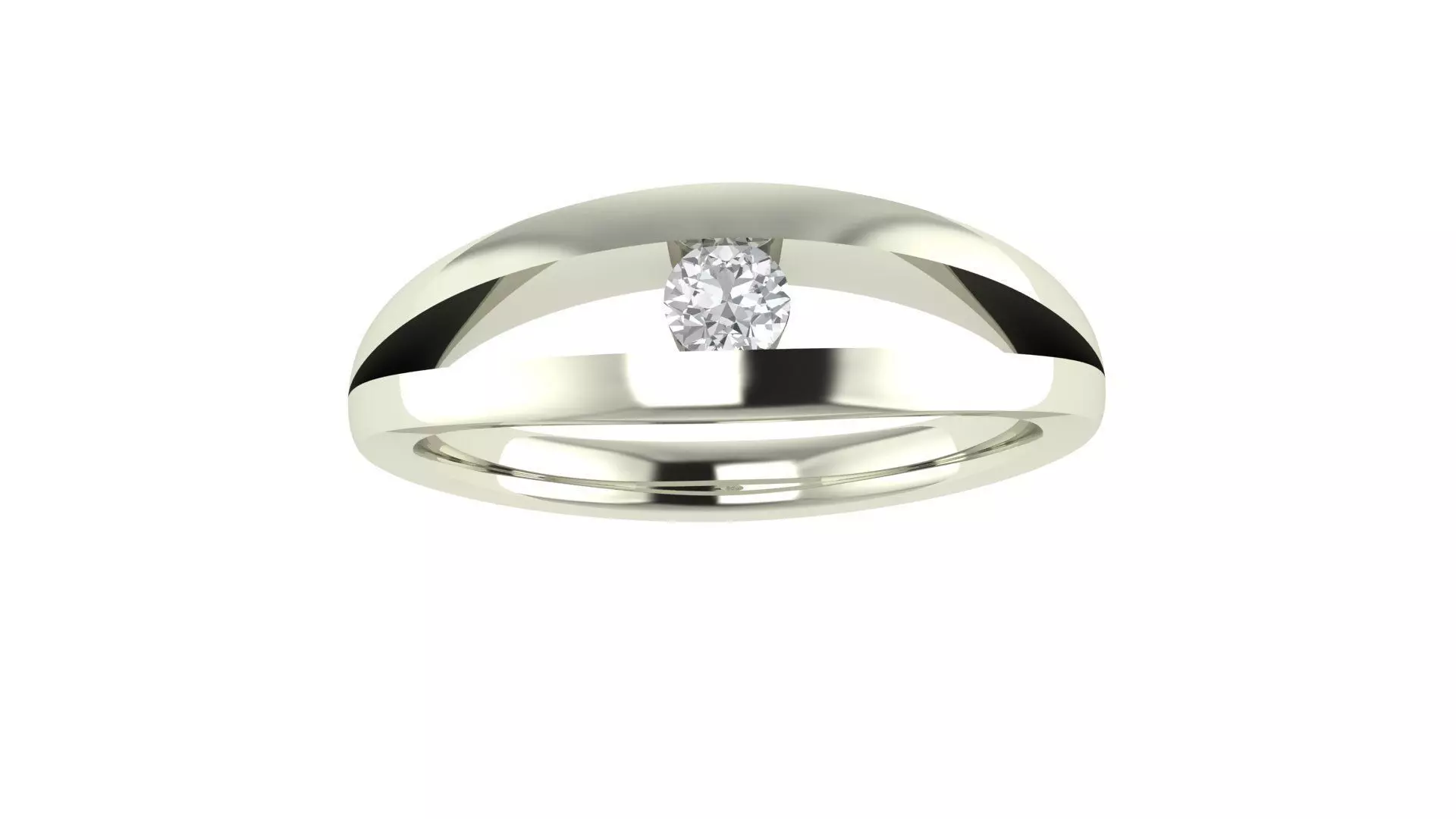 Ladies Ring 375 3D print model