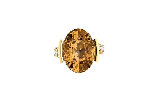 Ladies Ring 339 3D print model