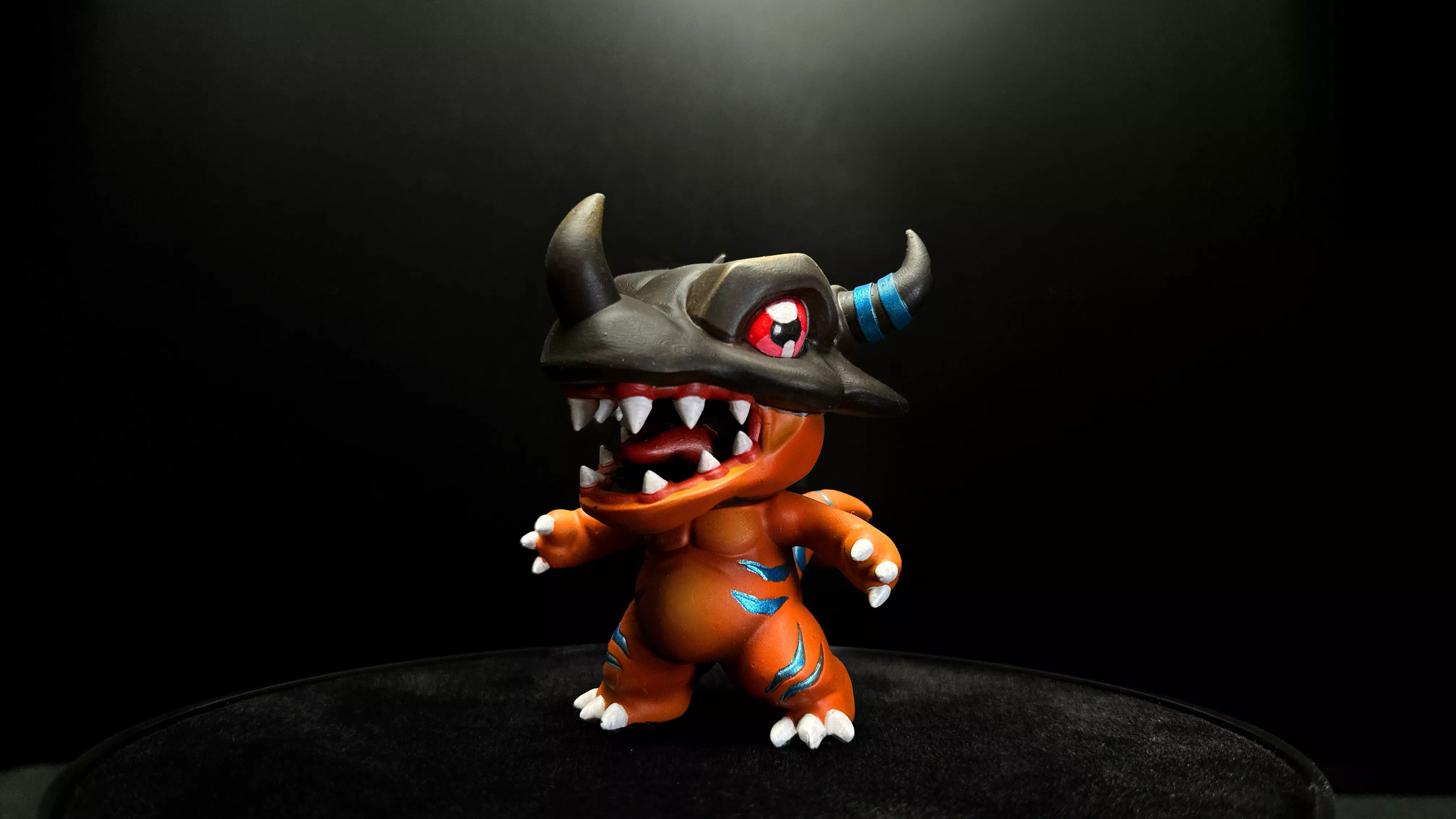 Chibi Greymon 3D print model