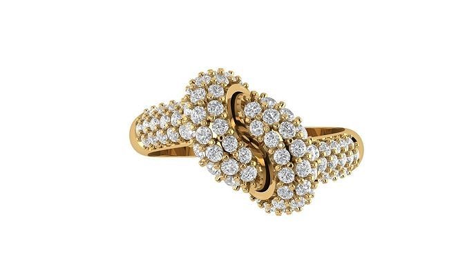 Ladies Ring 322 3D print model