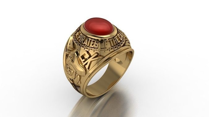 Ladies Ring 3 3D print model