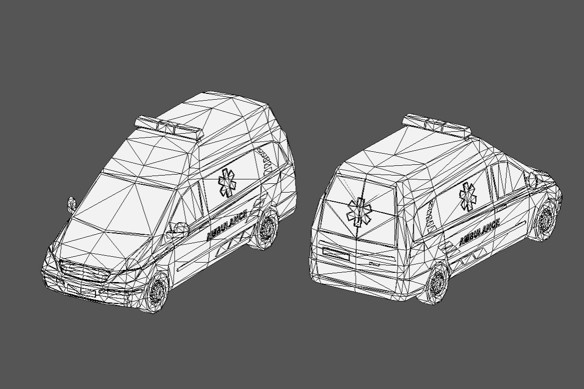 Vehicle Pack Low- Poly Low-poly 3D model_73