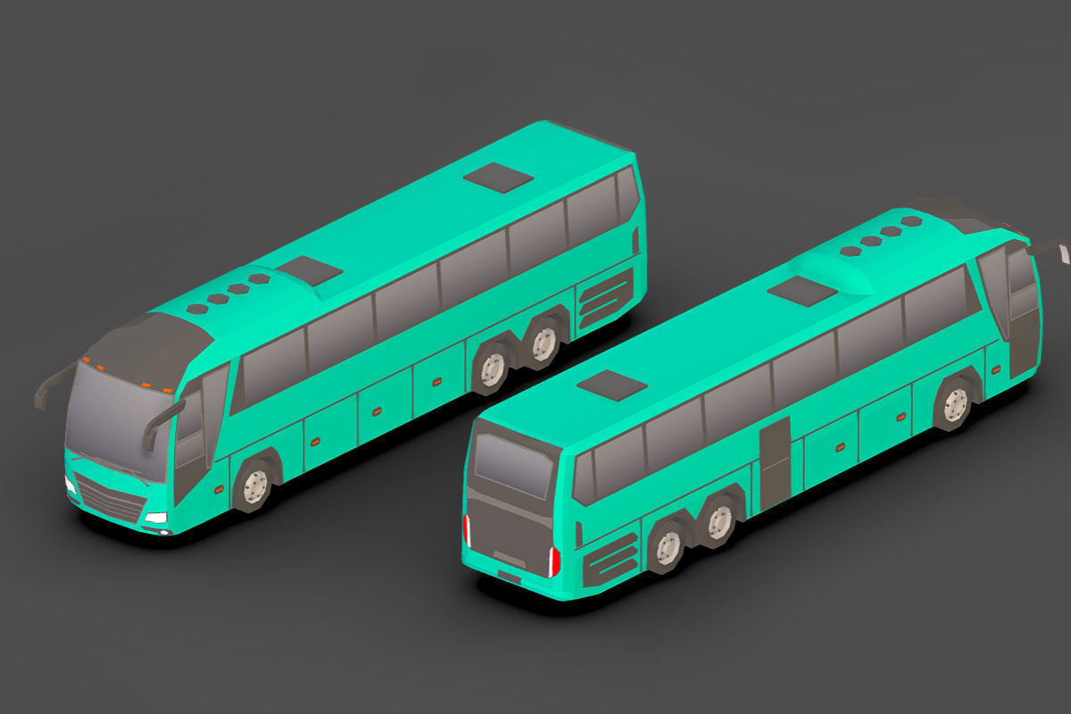 Vehicle Pack Low- Poly Low-poly 3D model_51