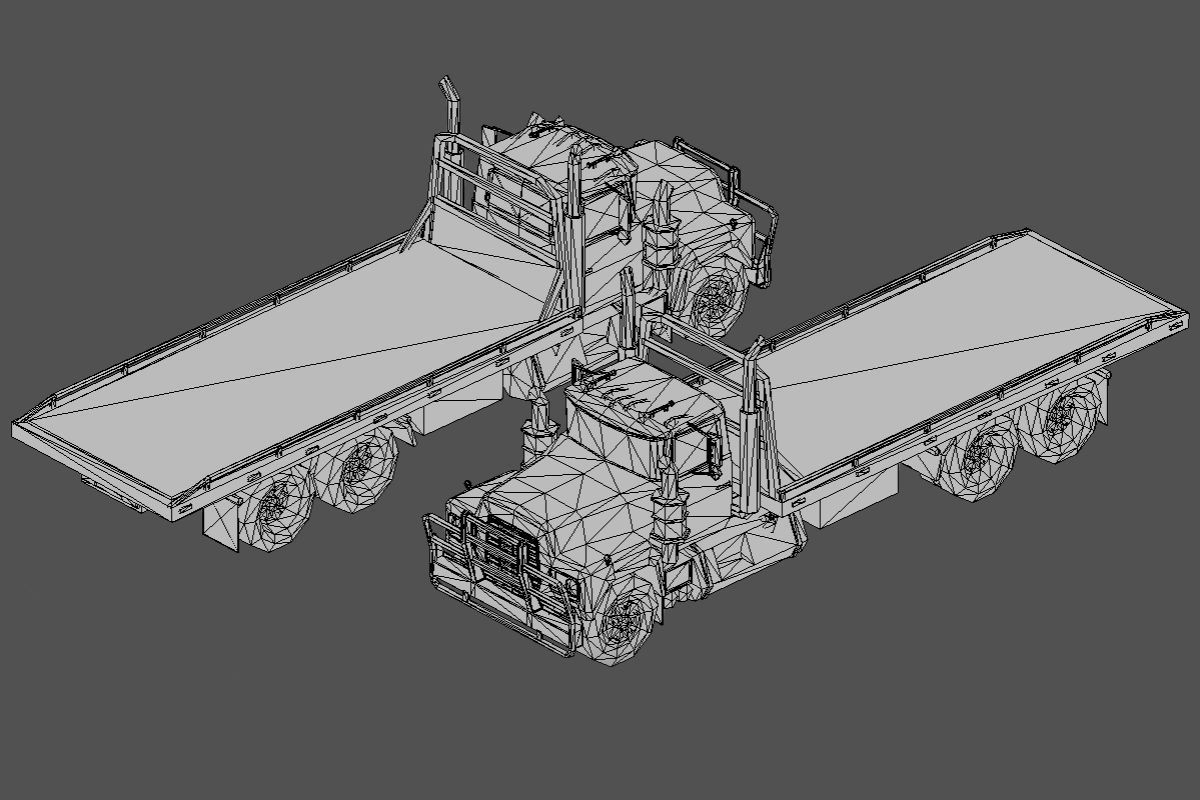 Vehicle Pack Low- Poly Low-poly 3D model_79