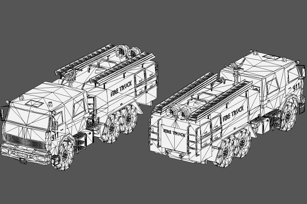 Vehicle Pack Low- Poly Low-poly 3D model_78