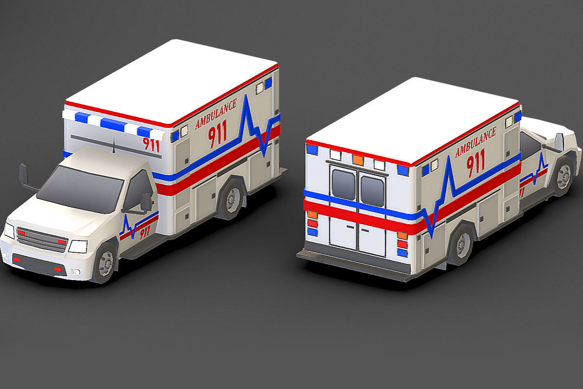 Vehicle Pack Low- Poly Low-poly 3D model_50