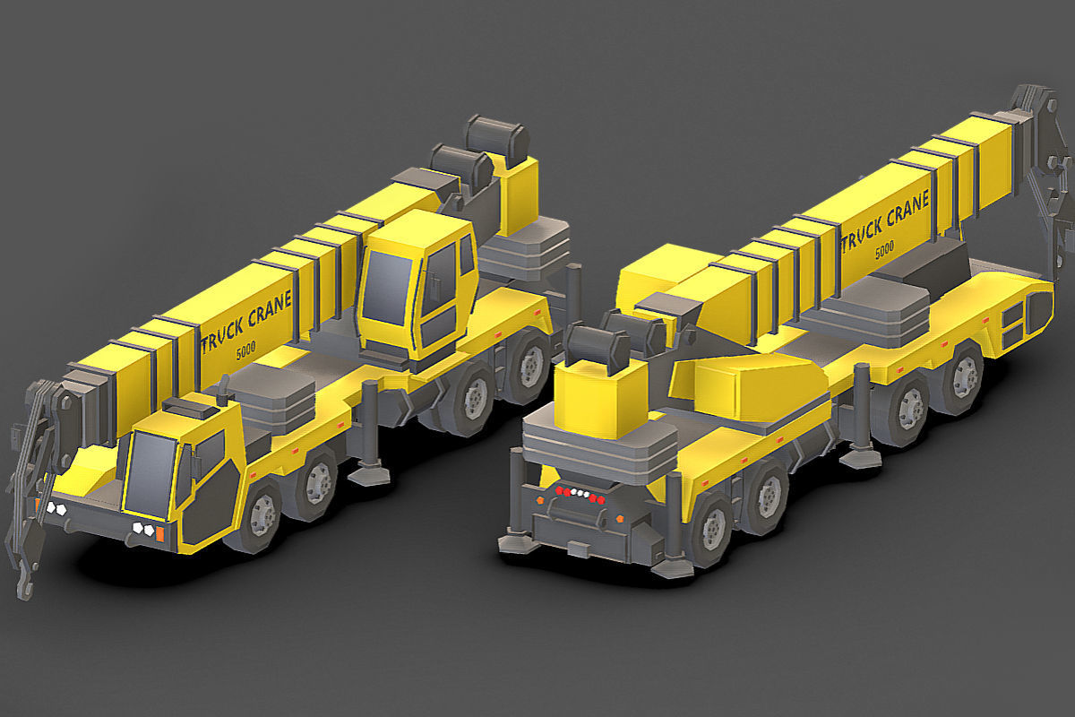 Vehicle Pack Low- Poly Low-poly 3D model_54