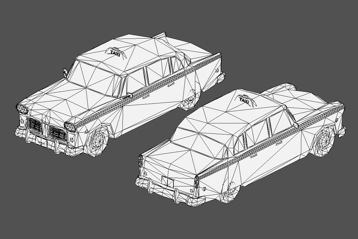 Vehicle Pack Low- Poly Low-poly 3D model_65