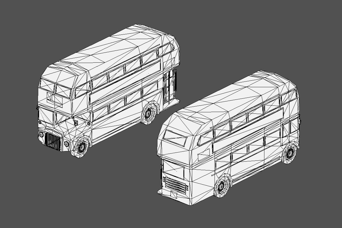 Vehicle Pack Low- Poly Low-poly 3D model_67