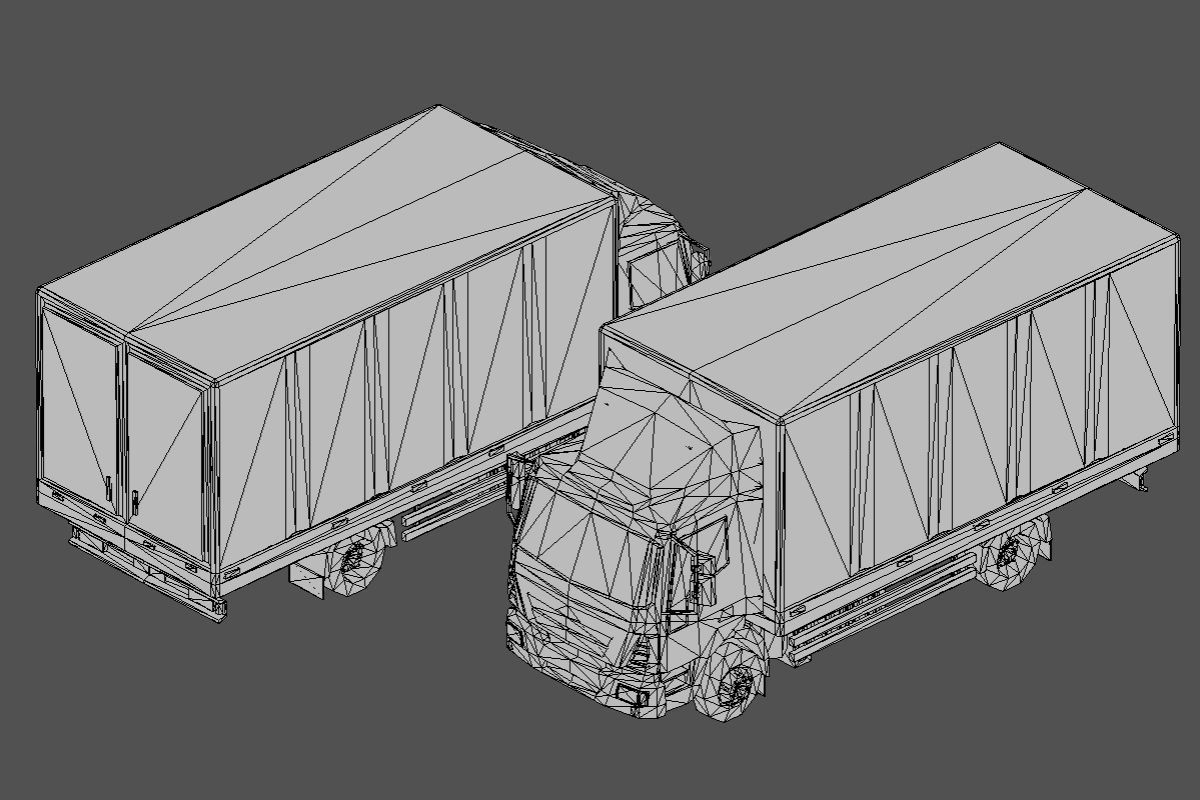 Vehicle Pack Low- Poly Low-poly 3D model_82