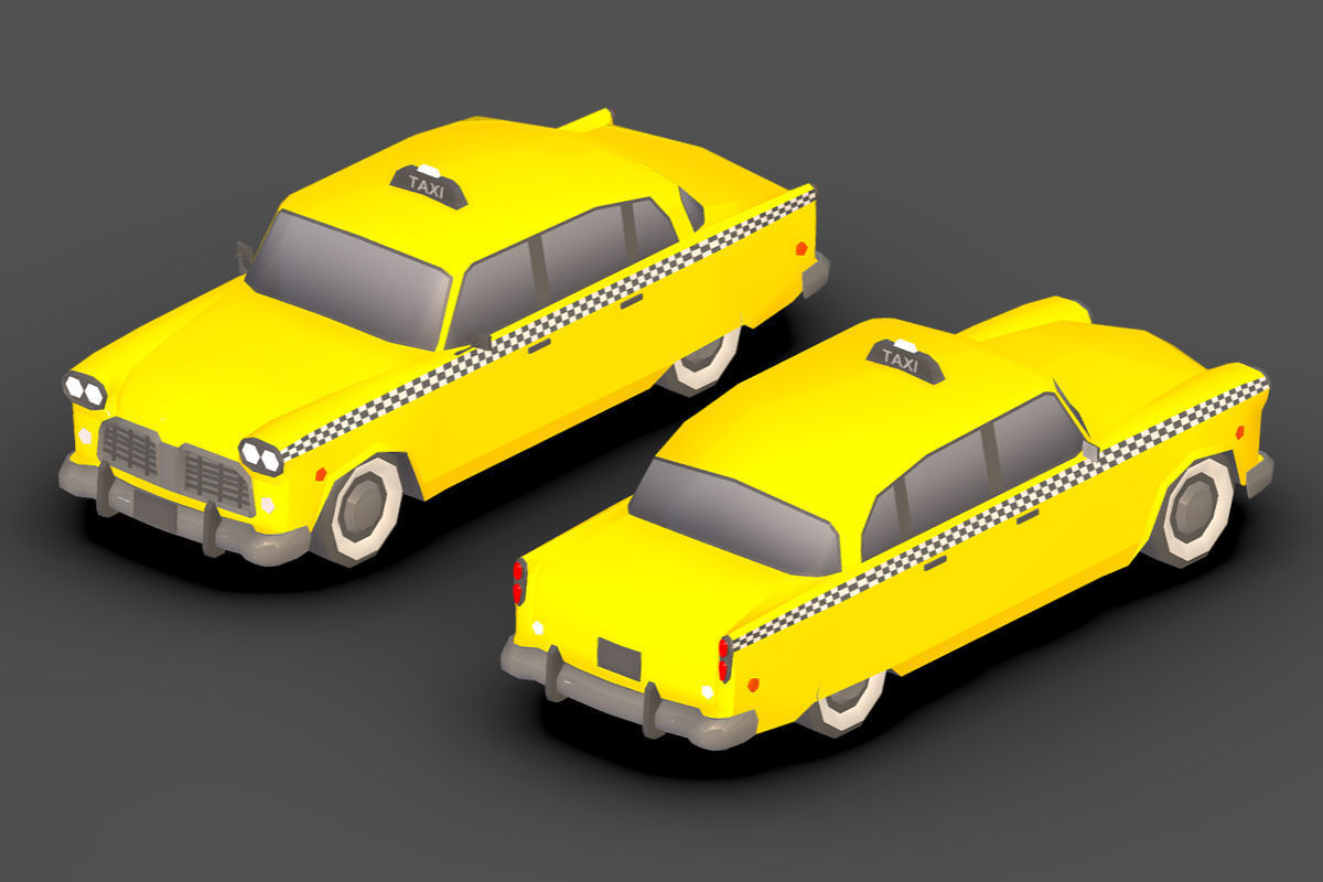 Vehicle Pack Low- Poly Low-poly 3D model_23