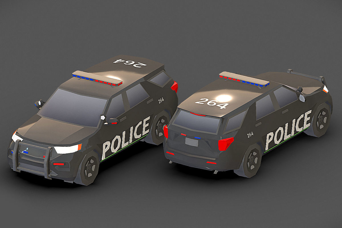 Vehicle Pack Low- Poly Low-poly 3D model_38