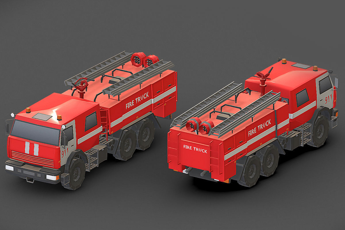 Vehicle Pack Low- Poly Low-poly 3D model_62