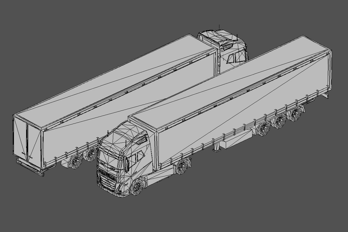 Vehicle Pack Low- Poly Low-poly 3D model_83