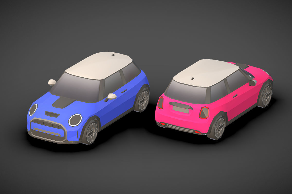 Vehicle Pack Low- Poly Low-poly 3D model_41