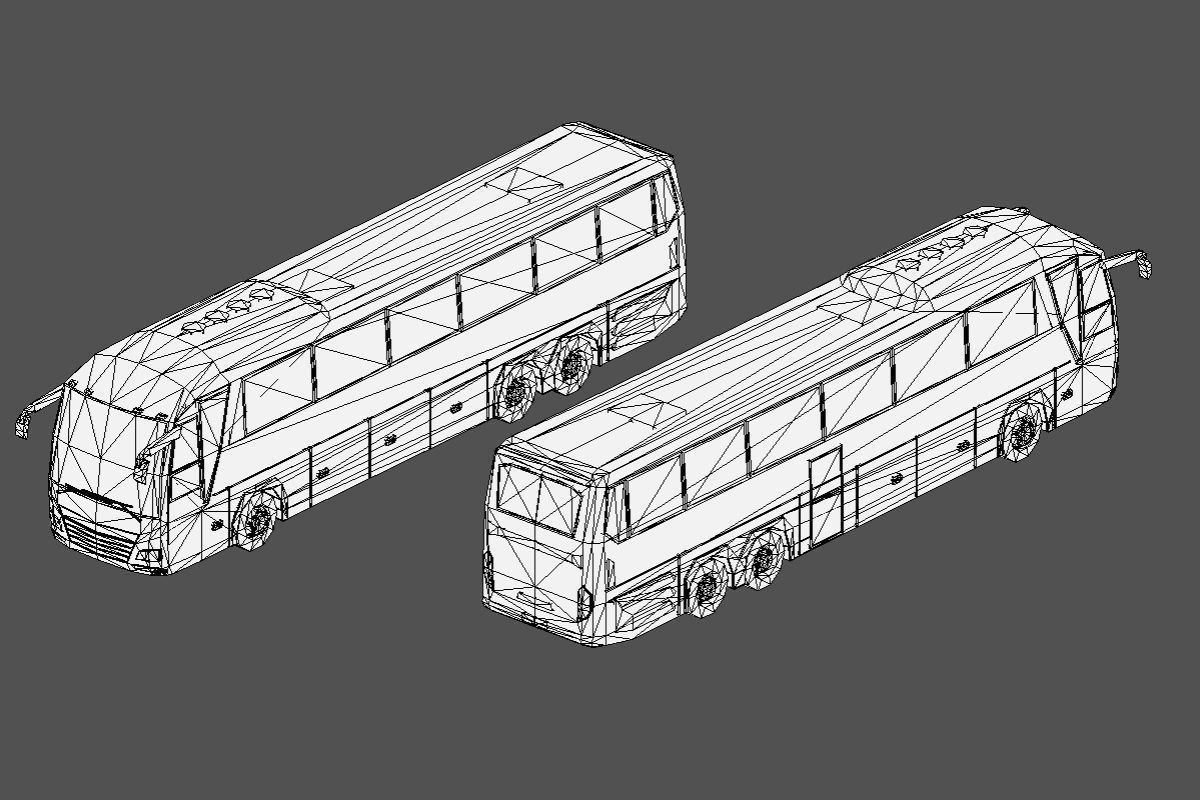 Vehicle Pack Low- Poly Low-poly 3D model_64