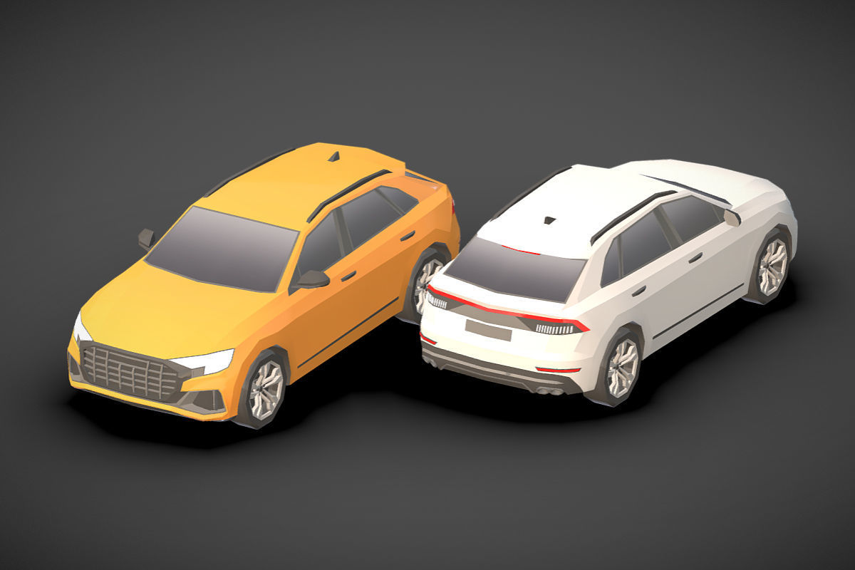 Vehicle Pack Low- Poly Low-poly 3D model_31