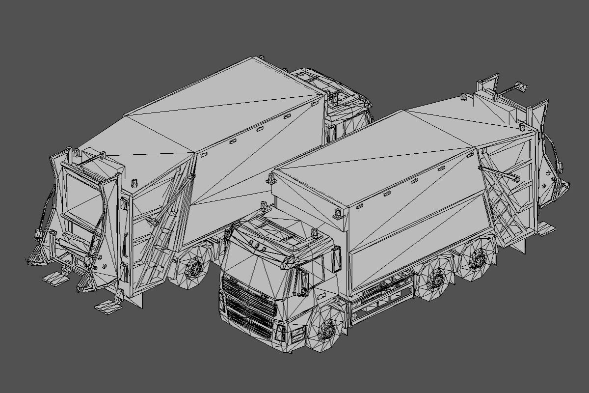 Vehicle Pack Low- Poly Low-poly 3D model_84