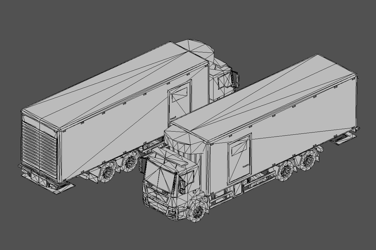 Vehicle Pack Low- Poly Low-poly 3D model_80