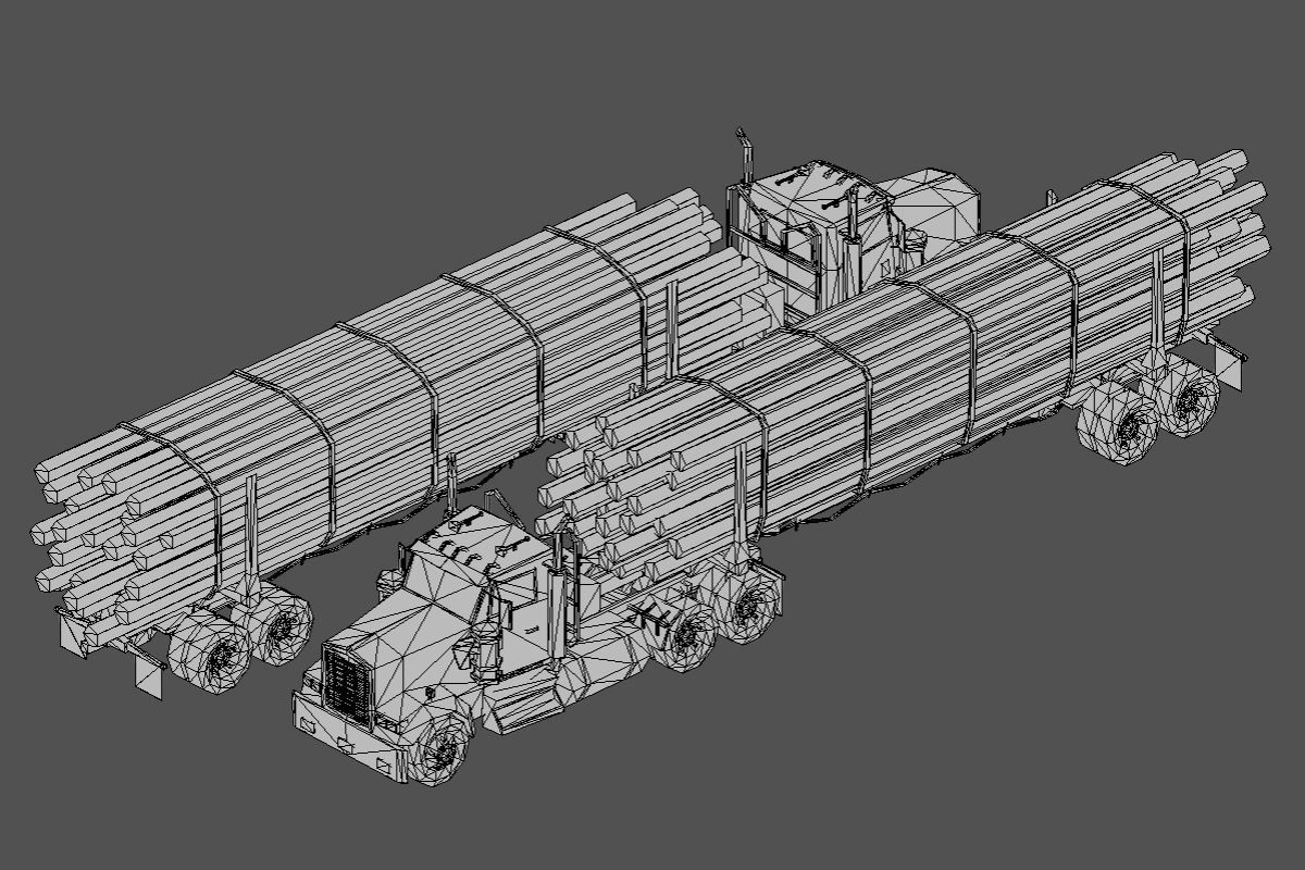 Vehicle Pack Low- Poly Low-poly 3D model_85