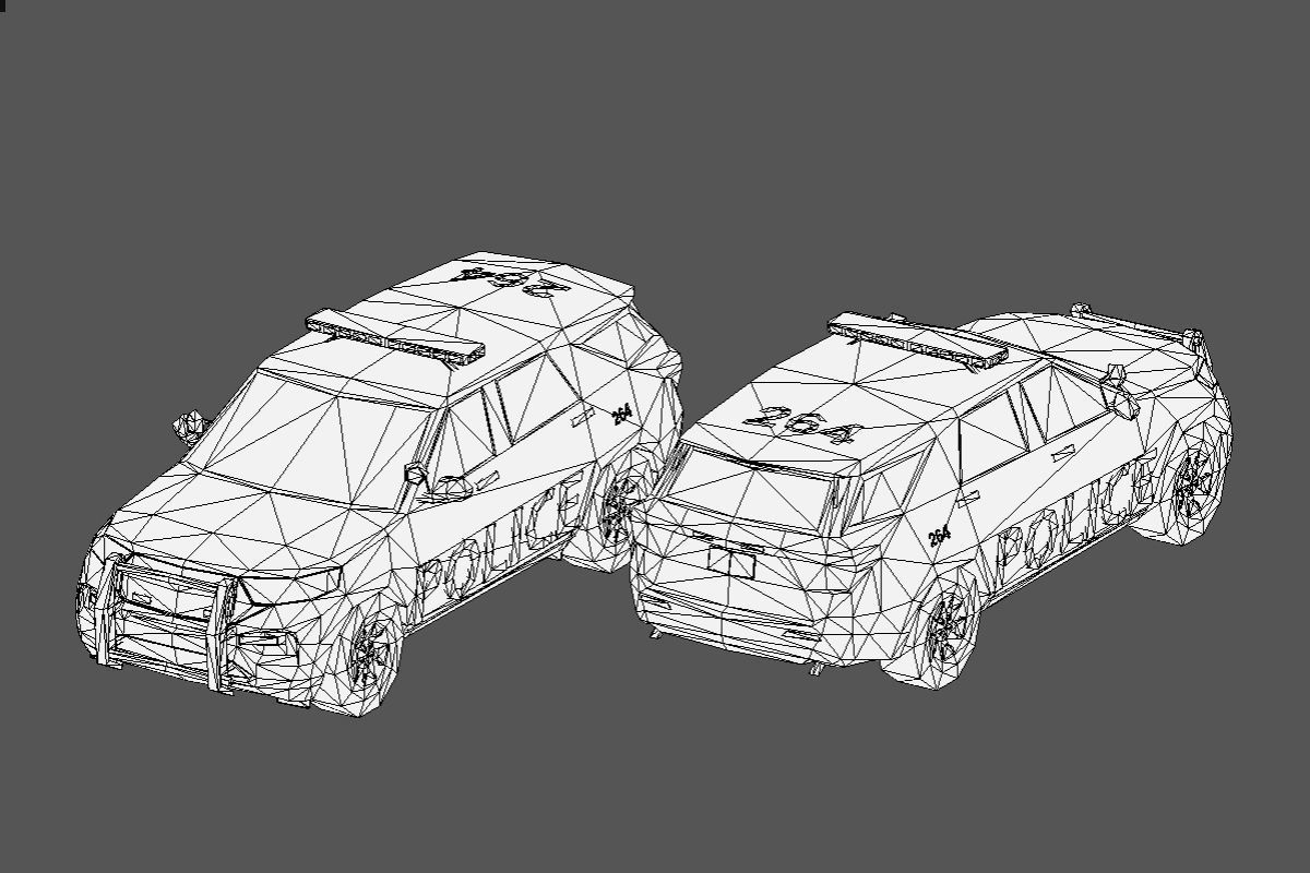 Vehicle Pack Low- Poly Low-poly 3D model_76