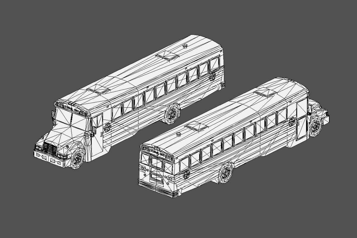 Vehicle Pack Low- Poly Low-poly 3D model_63