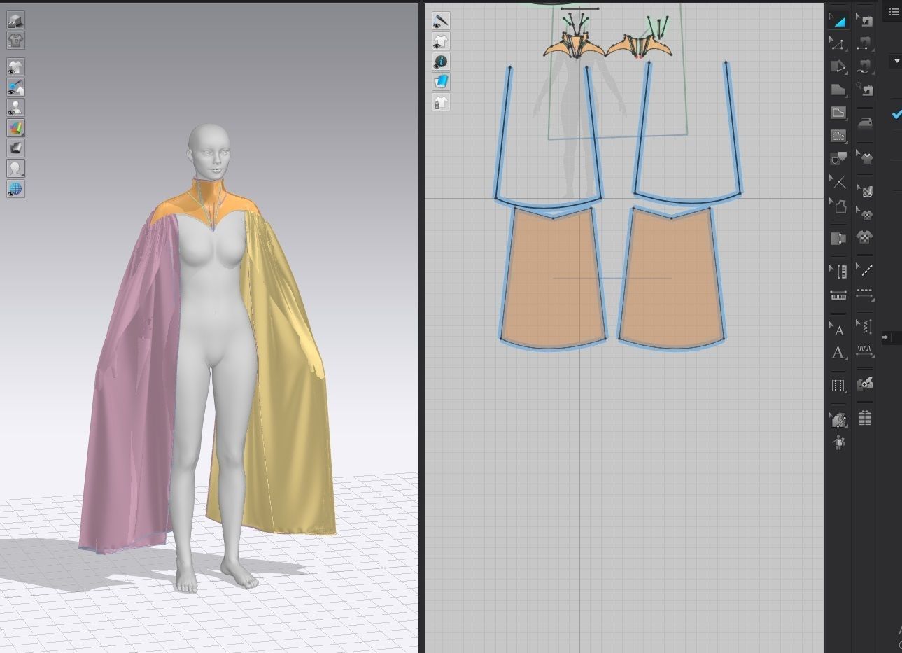 20 capes and cloak models 3D model_8